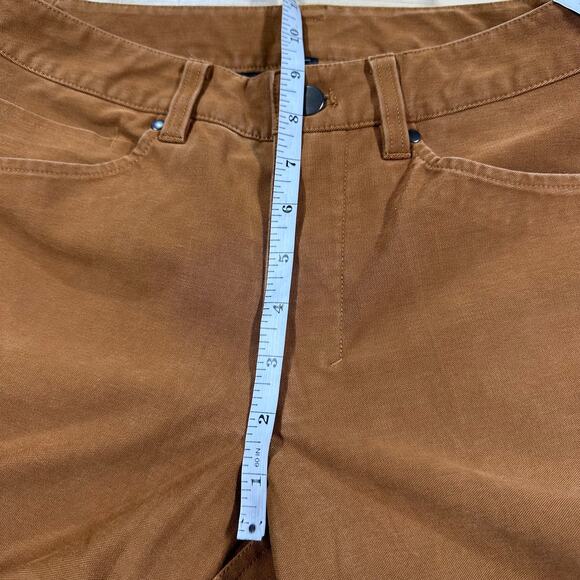Lululemon ABC Pant Slim Utilitech Brown Men's Size 28 x 29 Excellent Condition - Picture 10 of 11
